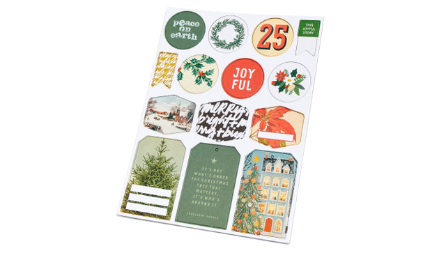 Joyful Memories 6×8 Chipboard Sheet, 2 of 2