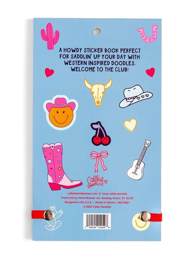 Howdy Sticker Club - Western-Inspired Sticker Book, 2 of 5