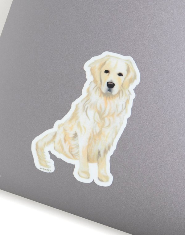 Golden Retriever Decal Sticker, 2 of 2