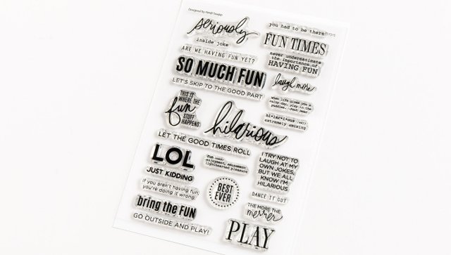 Stamp Set : 4×6 Funnest, 2 of 4