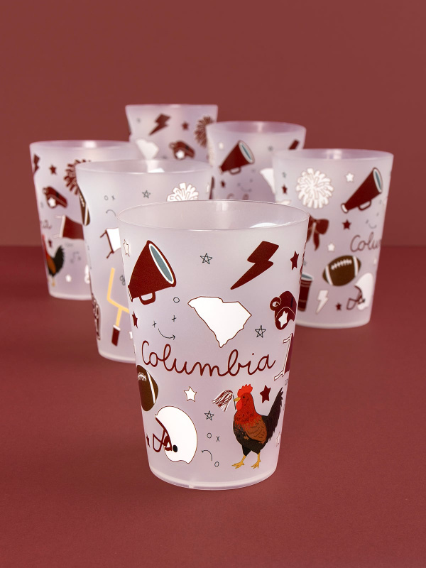Columbia Football Game Day 16oz Stadium Cups, 1 of 3