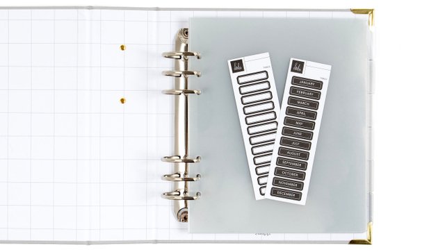 Stop The Blur Planner Dividers - Plastic, 2 of 4