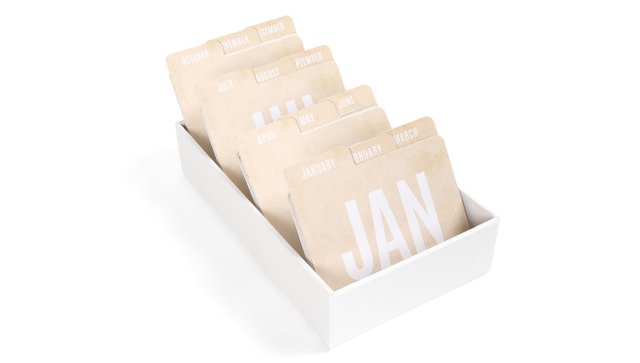 MemoryDex Monthly Dividers - Calendar, 2 of 2
