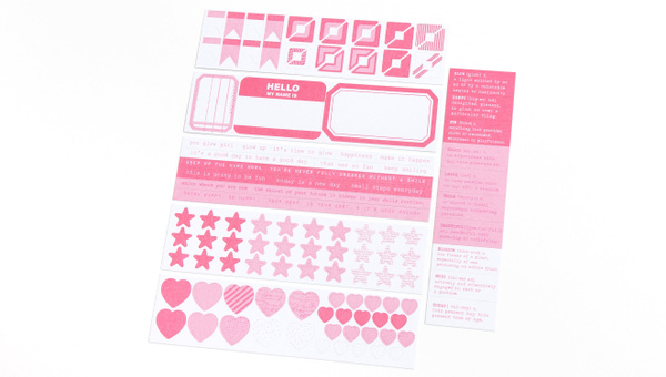 Color Collective Mini Sticker Booklet - Electra, 2 of 2