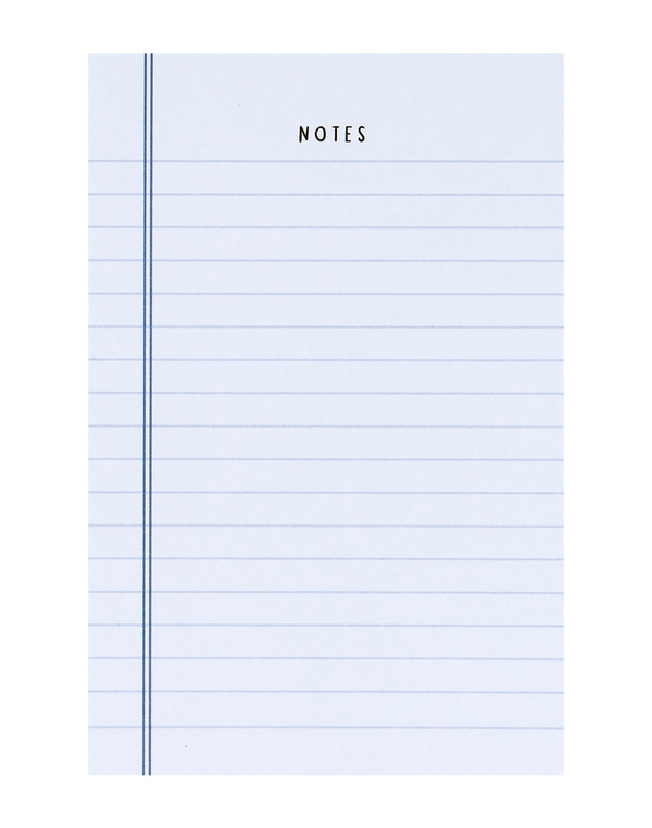Blue Notes Notepad, 2 of 3