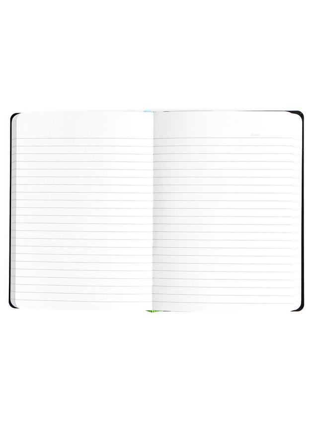 Light Blue Floral 5×7 Lined Softcover Book Journal, 6 of 6