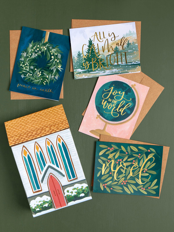 Christmas Chapel Specialty Greeting Card Box Set, 1 of 8