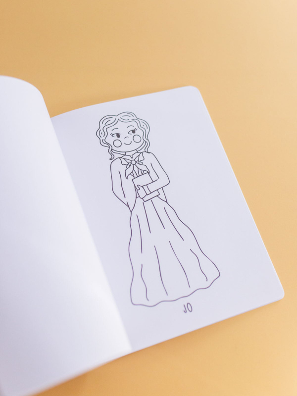 Literary Lover Coloring Book, 6 of 9