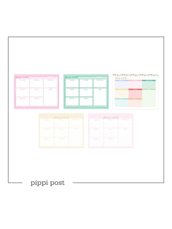 Weekly Calendar Digital Download, 1 of 1