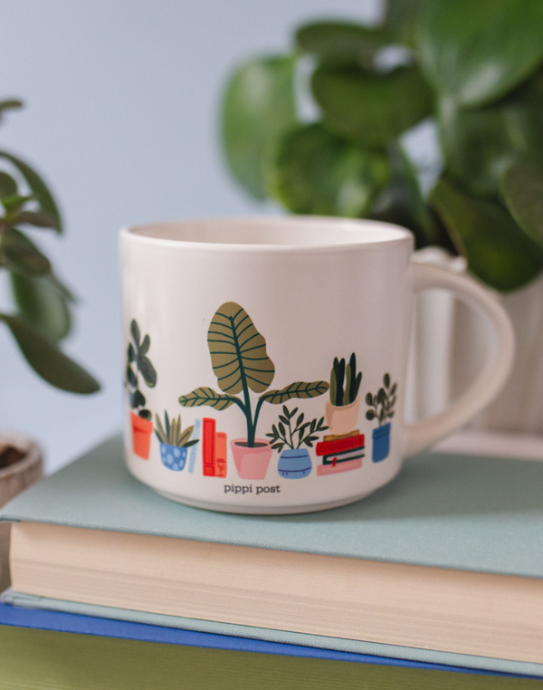 Potted Plants Large Ceramic Mug , 1 of 8