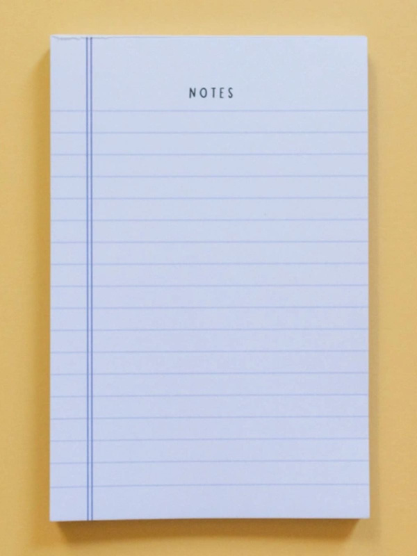 Blue Notes Notepad, 1 of 3