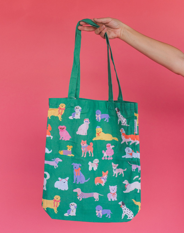 Dapper Dogs Tote Bag, 1 of 4