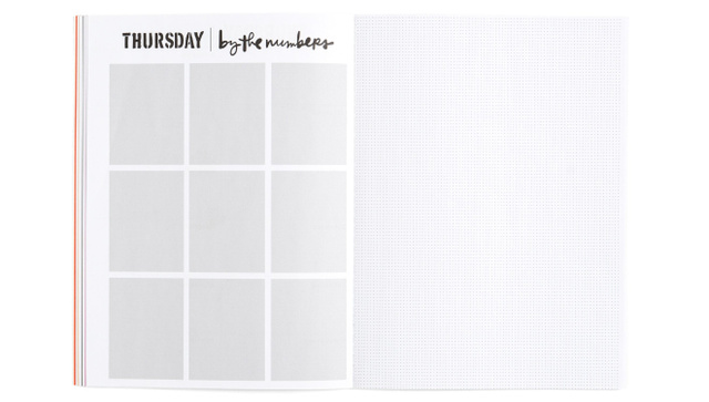 Week In The Life™ Color Blocked Notebook, 5 of 9