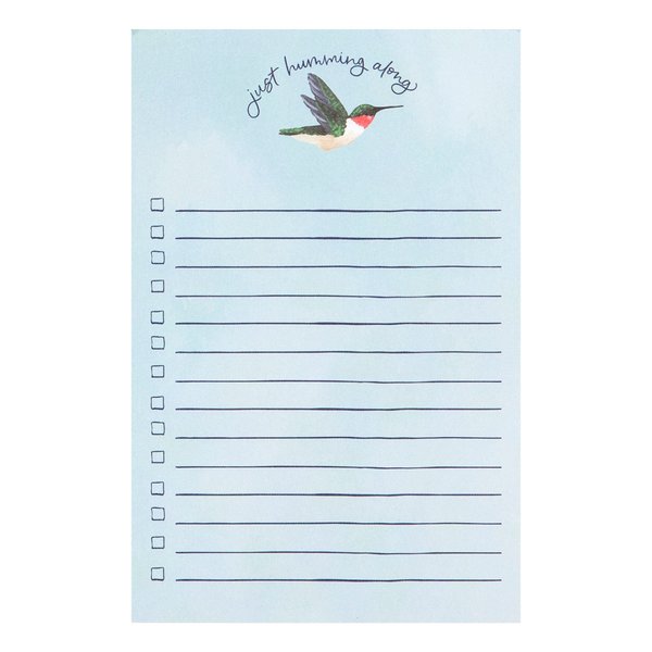 Just Humming Along 4×6 To Do Notepad, 2 of 2
