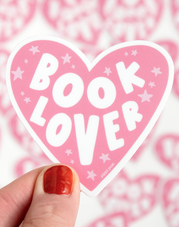 Book Lover Decal Sticker, 1 of 4