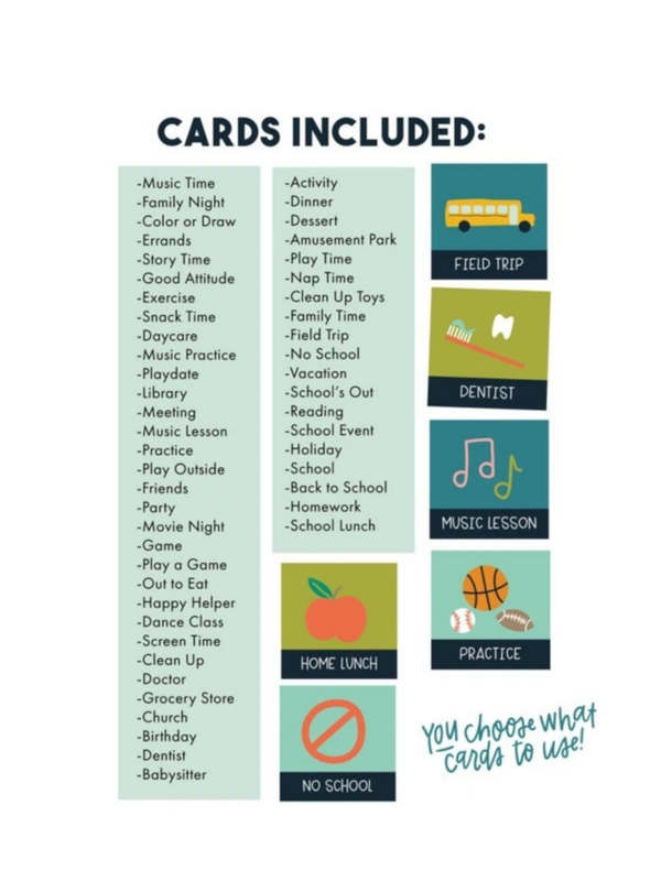 Kids Chore Chart Digital - Printable Calendar, 3 of 5