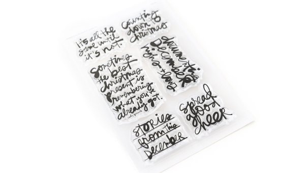 Spread Good Cheer 4×6 Stamp Set, 2 of 5