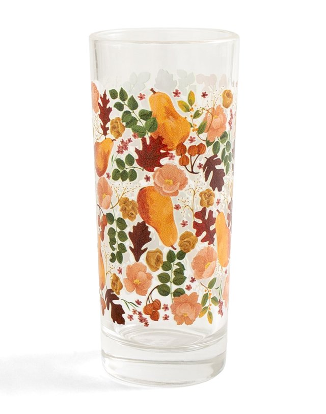 Mulled Pear 7.25oz Tall Holiday Juice Glass, 2 of 2