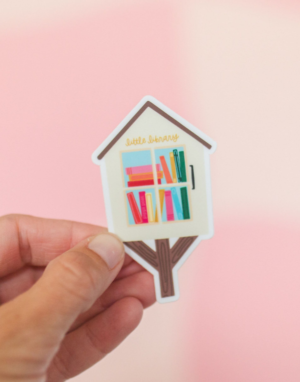 Little Library Decal Sticker, 2 of 5