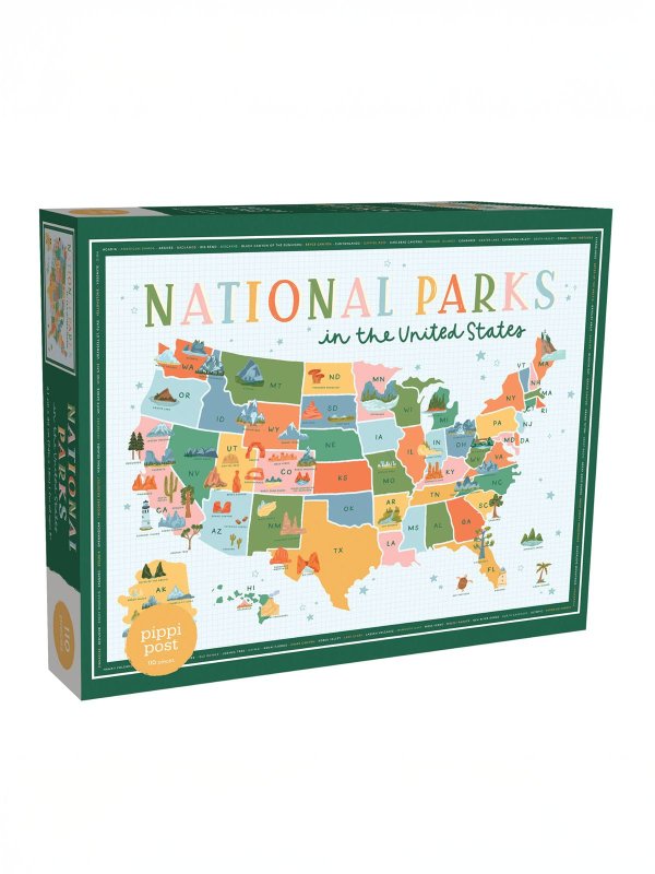 Imperfect National Parks in the United States - 110 Piece Jigsaw Puzzle, 1 of 7