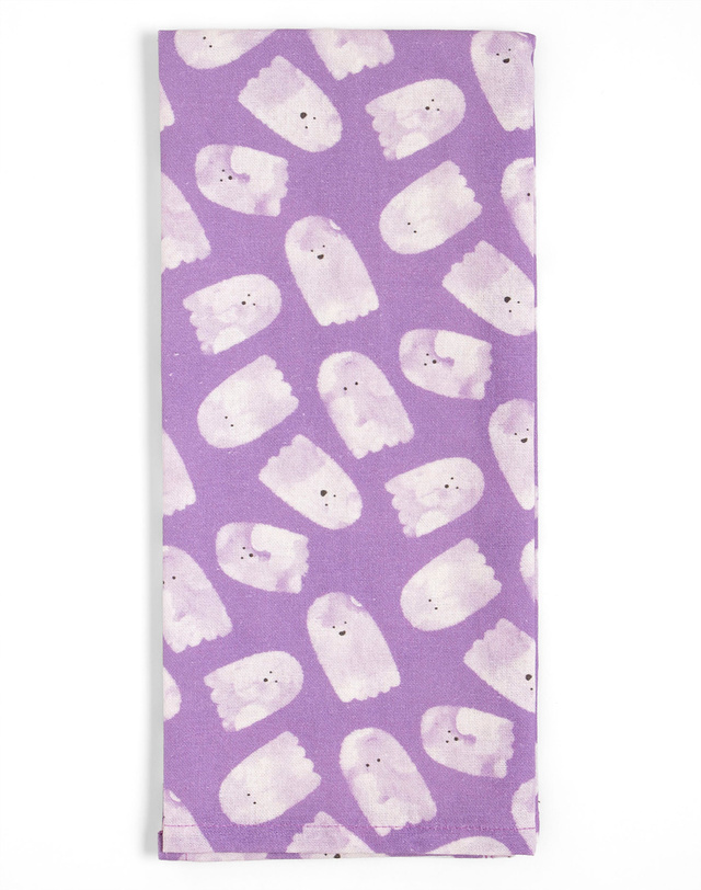 Happy Ghosts Tea Towel, 2 of 2