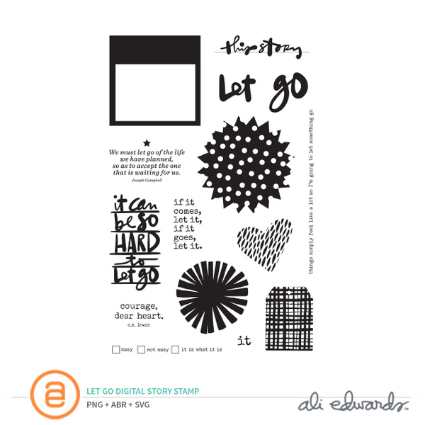 Let Go Digital Story Stamp™, 1 of 1