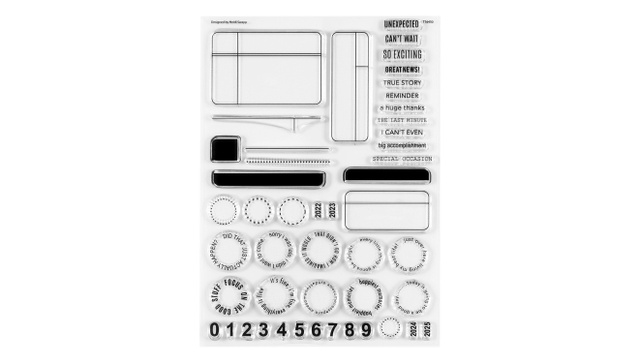 Stamp Set : 6×8 Can't Wait To Document, 1 of 5