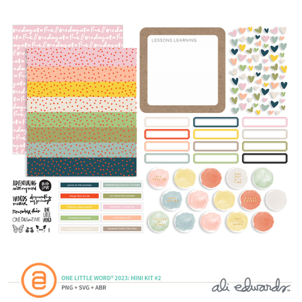 One Little Word® 2023 Digital Mini Kit #2, 1 of 1