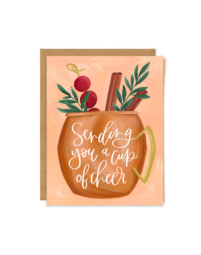 Cup of Cheer Greeting Card, 1 of 1