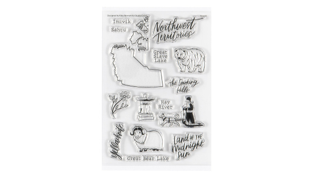 Stamp Set : 4×6 Northwest Territories by Kiley Bennett, 1 of 1