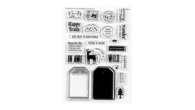 Stamp Set : 4×6 Outdoorsy Tag, 1 of 2