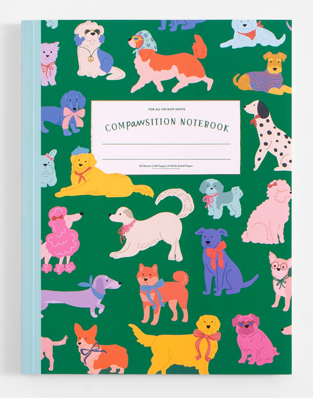 Dapper Dogs Composition Notebook, 6 of 7