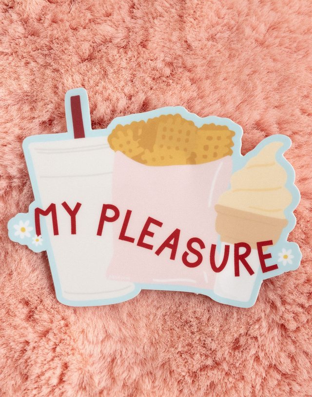 My Pleasure Decal Sticker, 2 of 5