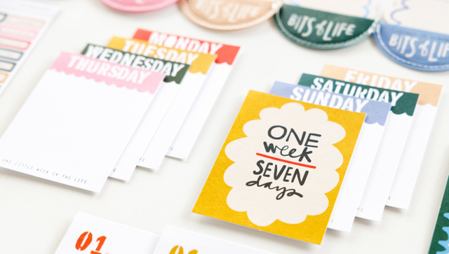 Week In The Life™ 2025 Main Kit , 4 of 9