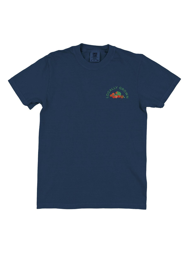 Tomato Vine Farmers Market Tee - True Navy, 7 of 7