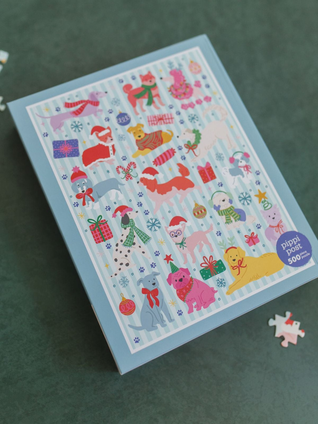 Christmas Dogs - 500 Piece Jigsaw Puzzle, 3 of 7