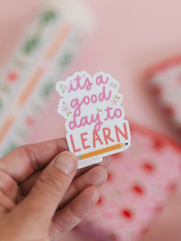 It's A Good Day To Learn Teacher Decal Sticker, 1 of 2