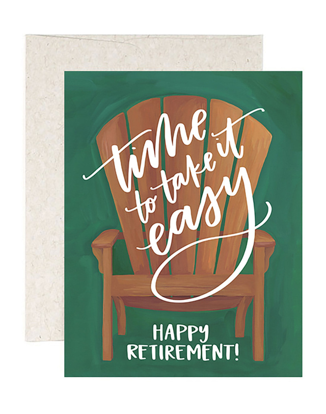 Retirement Chair Greeting Card, 1 of 1