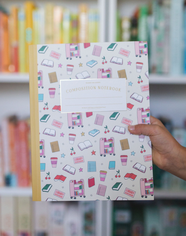 Library Books Composition Notebook, 2 of 5