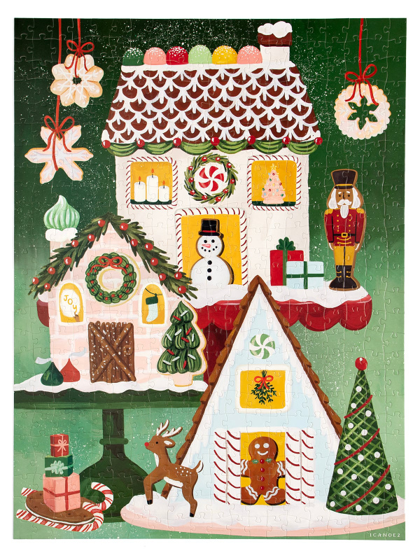 Gingerbread Village - 500 Piece Holiday Jigsaw Puzzle, 4 of 7