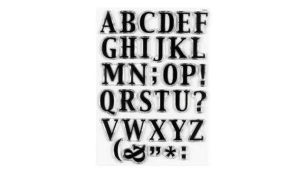 Alphas Are Awesome #21 6×8 Stamp Set, 1 of 2