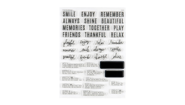 Stamp Set : 6×8 Phrase Builder, 1 of 7