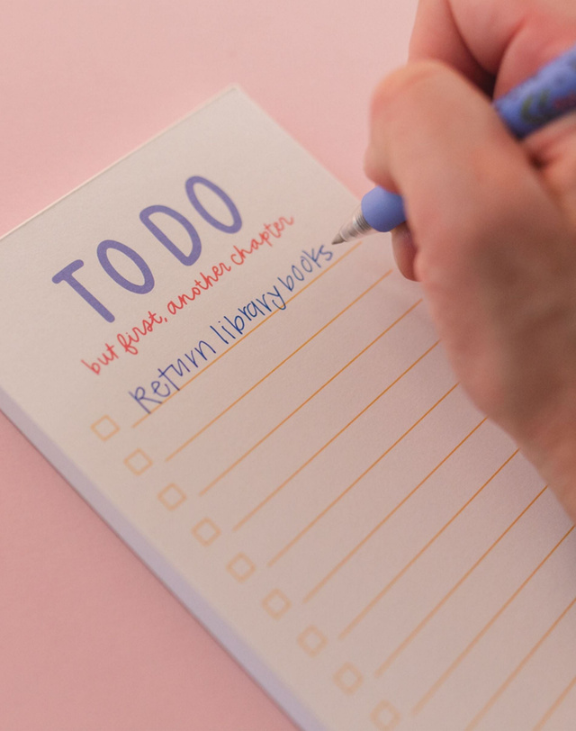 But First Another Chapter Books To-Do Notepad, 2 of 7