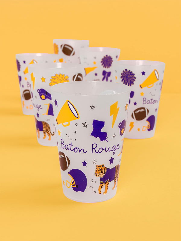Baton Rouge Football Game Day 16oz Stadium Cups, 1 of 3