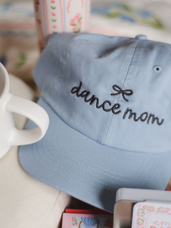 Dance Mom Bow Embroidered Baseball Cap, 3 of 5