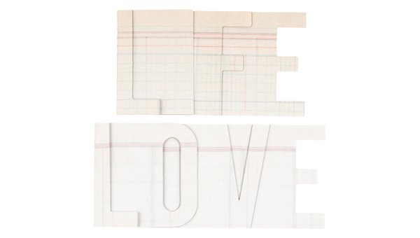 Color Collective Word Stacks - Ledger, 1 of 3