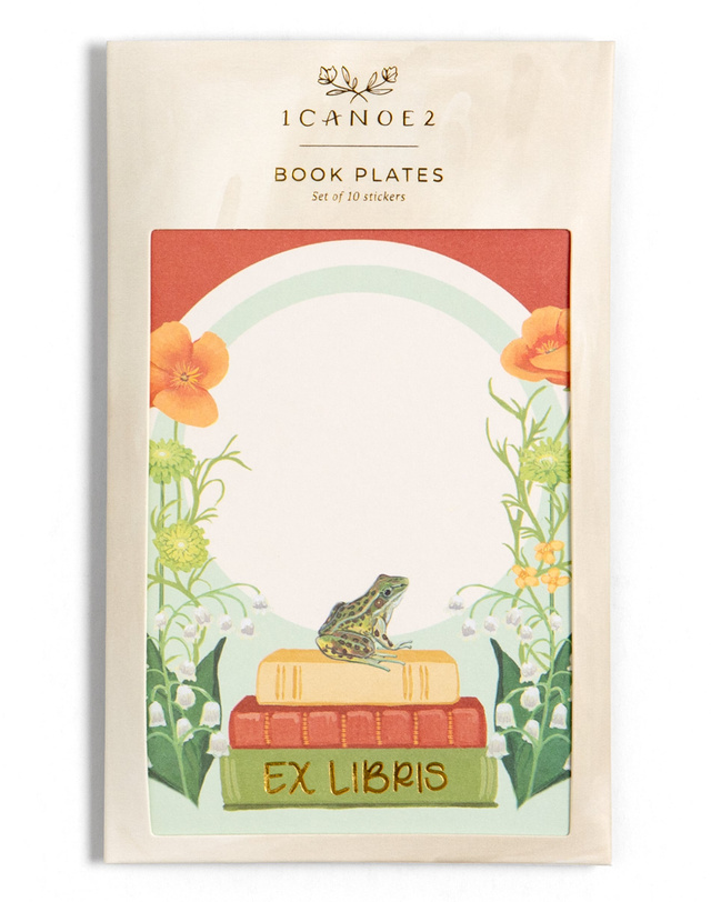 Book Plate Sticker Set, 5 of 5