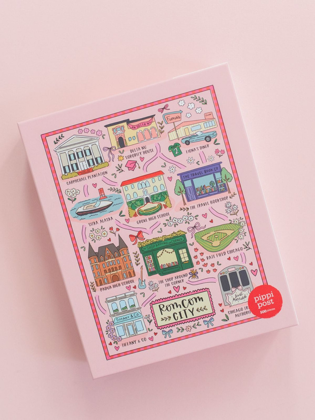Rom Com City Map - 500 Piece Jigsaw Puzzle, 2 of 6