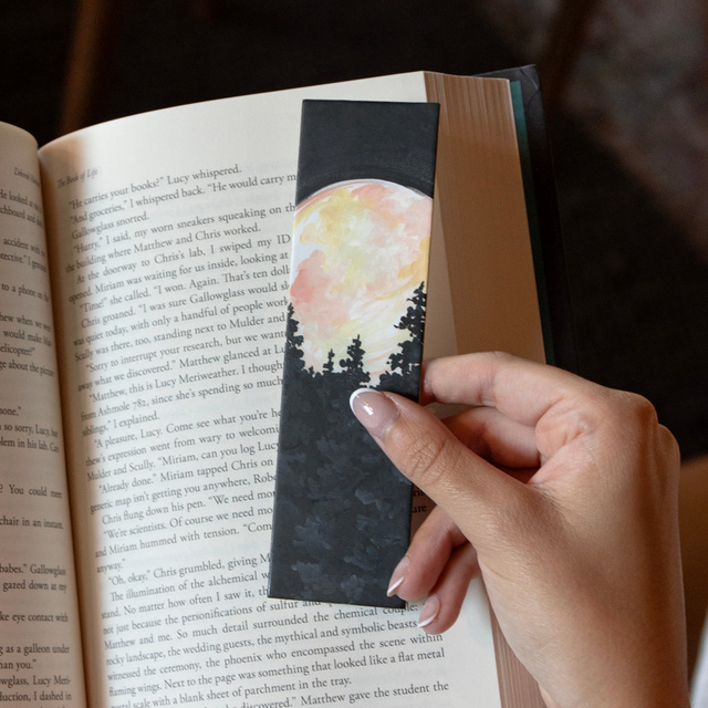 Full Moon Bookmark, 1 of 6
