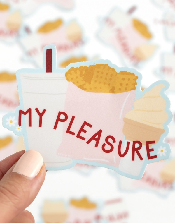 My Pleasure Decal Sticker, 1 of 5